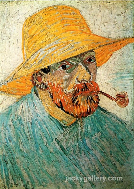 Self Portrait, Van Gogh painting - Click Image to Close